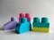 Creative Building Block Shapes Plastic