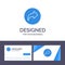 Creative Business Card and Logo template Basic, Arrow, Right, Ui Vector Illustration