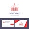 Creative Business Card and Logo template Coins, Cash, Money, Down, Arrow Vector Illustration
