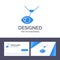 Creative Business Card and Logo template Eye Surgery, Eye Treatment, Laser Surgery, Lasik Vector Illustration