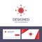 Creative Business Card and Logo template Focus, Board, Dart, Arrow, Target Vector Illustration