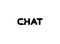 Creative Chat Letter talk Logo