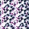 Creative cheetah camouflage seamless pattern. Camo leopard elements background