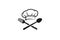 Creative Chef Hat Spoon Fork logo Vector Symbol Design Illustration