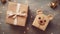 Creative Christmas Gift Wrapping: Teddy Bear and Deer AI Generated