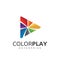 Creative Color Play Logo Design