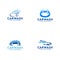 Creative and Colorful Car Wash Logo Design Template Collection