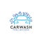 Creative and Colorful Car Wash Logo Design Template Collection
