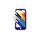 Creative colorful smartphone logo