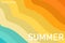Creative concept of summer bright and juicy background. Modern abstract art design