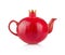 Creative conception of royal pomegranate and kettle