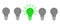 Creative creation ideas bulb, business idea - vector