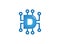 Creative D Letter Technology Logo