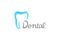 Creative Dental Care Clean Blue Teeth Logo