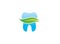 Creative Dental Leaf Logo
