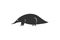 Creative design of funny anteater icon