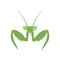 Creative design of mantis icon