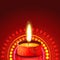 Creative diwali diya background