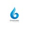 Creative Drop Water Concept Logo Design Template