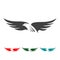 creative eagle head logo vector business concept