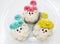 Creative food cakes for child funny animal form set