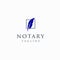 Creative Fur Vector For Notary or Law Forum Logo Design Inspiration