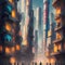 Creative Futuristic Cityscapes Imagine whatthe world will