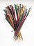 Creative group of colorful incense sticks