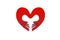 Creative Hands and Heart Symbol Logo