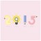 Creative happy new year 2015 text Design.