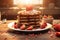 Creative HeartShaped Pancake Stacks for