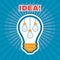 Creative Idea Illustration - Vector Graphic Concept - Light Bulb - Lamps Illustration