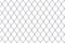 Creative illustration of chain link fence wire mesh steel metal isolated on background. Art design gate made. Prison barrier,