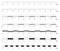 Creative illustration of map scale line set isolated on background. Art design unit of measurement. Abstract concept mathematical