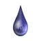 Creative illustration of petroleum drop, droplet of a crude gasoline or oil from pump industry, barrel isolated on background. Art
