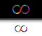 Creative Infinity Symbol Logo Design Illustration