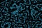 creative light blue deep shocking distressed cg texture or background illustration