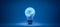 Creative light bulb concepts backgrounds, 3d rendering