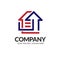 Creative linear Real Estate logo