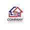 Creative linear Real Estate logo