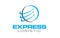 Creative of logo for Express logistic transportation