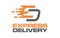 Creative of logo for Express logistic transportation