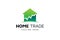 creative logo for finance and trade company. creative logo for finance and trade company. Home house, stats and arrow symbol