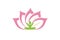 Creative Lotus Body Plant Logo