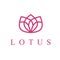 Creative Lotus Flower Logo design
