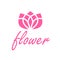 Creative Lotus Flower Logo design