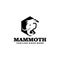 Creative Mammoth logo Design Vector Art Logo