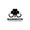 Creative Mammoth logo Design Vector Art Logo