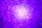 Creative mock up made of ice glowing bright purple color