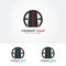 Creative and modern road logo vector